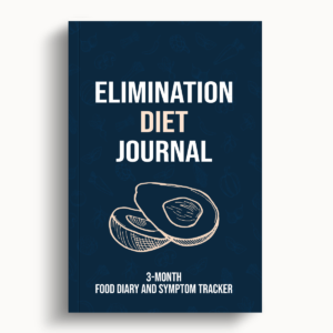 Elimination Diet Journal – Dark Blue – 6″x9″