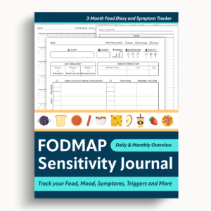 FODMAP Sensitivity Journal – Blue – 8.5″x11″