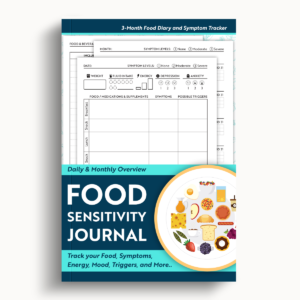 Food Sensitivity Journal – Blue – 6″x9″