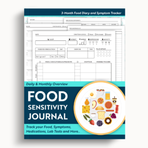 Food Sensitivity Journal – Blue – 8.5″x11″