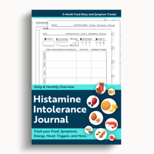 Histamine Intolerance Journal – Blue – 6″x9″