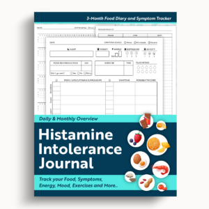 Histamine Intolerance Journal – Blue – 8.5″x11″