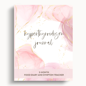 Hyperthyroidism Journal – Pink Marble – 8.5″x11″