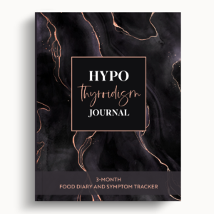 Hypothyroidism Journal – Black Marble – 8.5″x11″