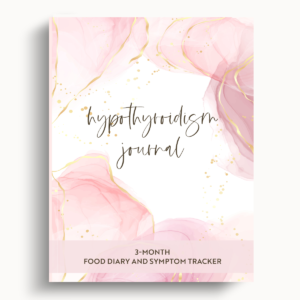 Hypothyroidism Journal – Pink Marble – 8.5″x11″