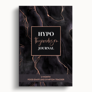 Hypothyroidism Journal – Black Marble – 6″x9″