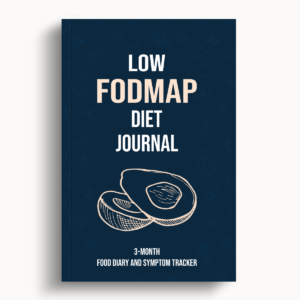 Low-FODMAP Diet Journal – Dark Blue – 6″x9″